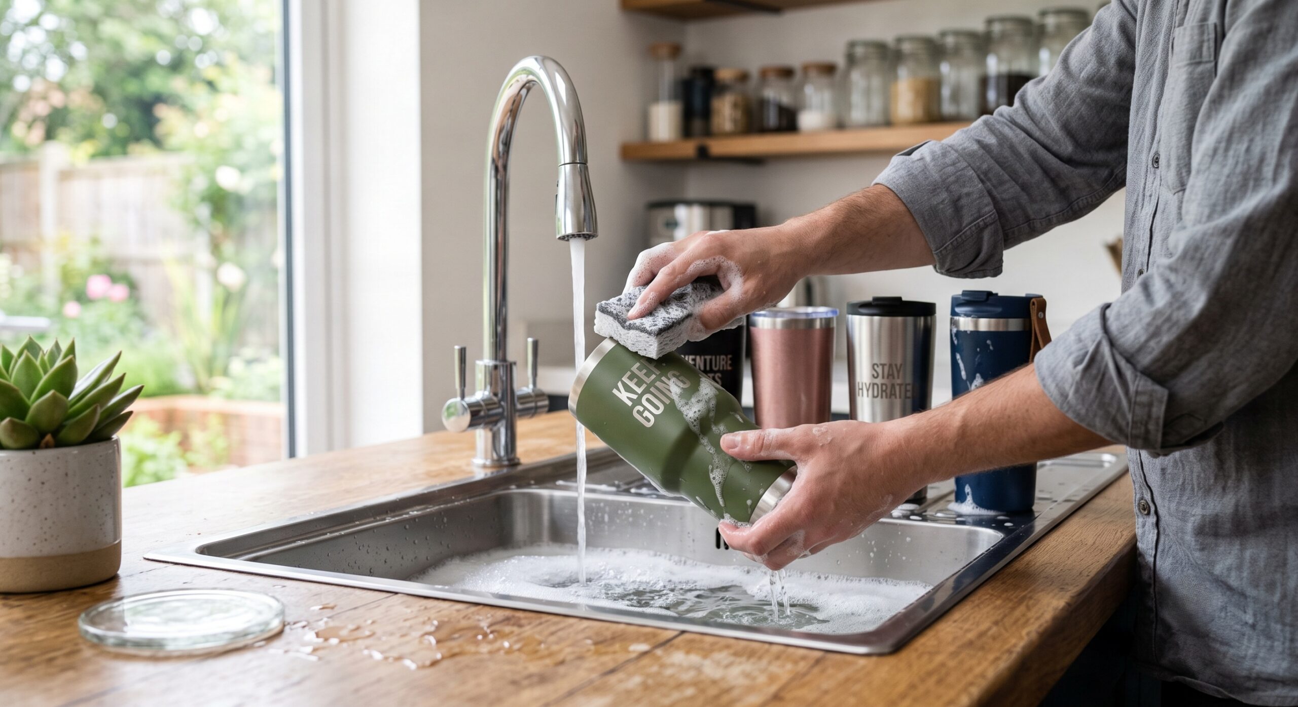 Cara Merawat Tumbler Stainless agar Tetap Bersih, Awet, dan Tidak Bau