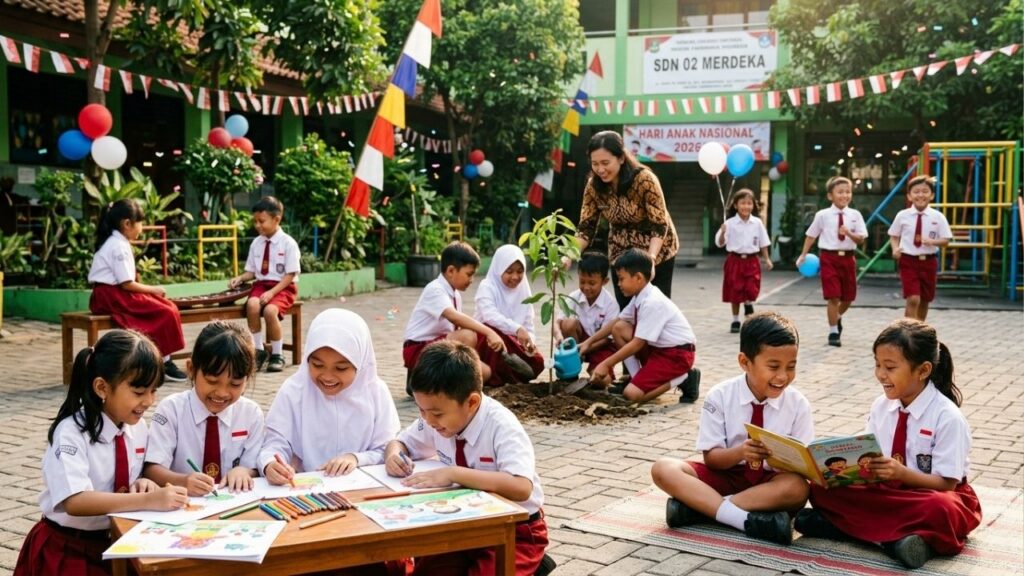 Ide Kegiatan Hari Anak Nasional 2026 10 Aktivitas Edukatif dan Seru di Sekolah