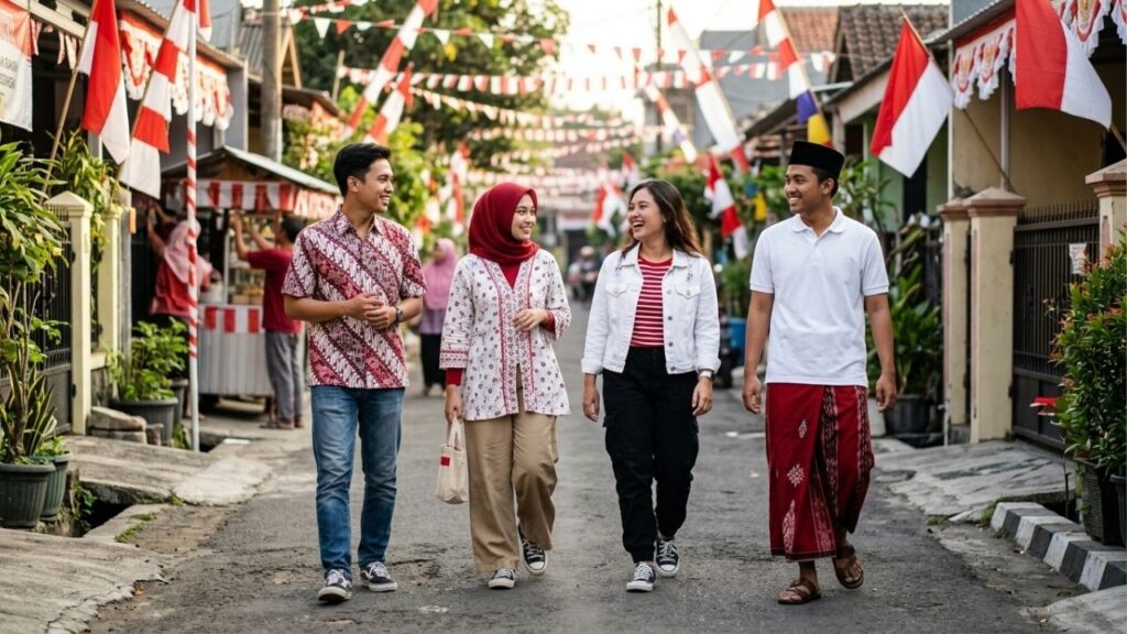 20 Ide Dress Code 17 Agustusan untuk Acara Kantor, Sekolah, dan RTRW