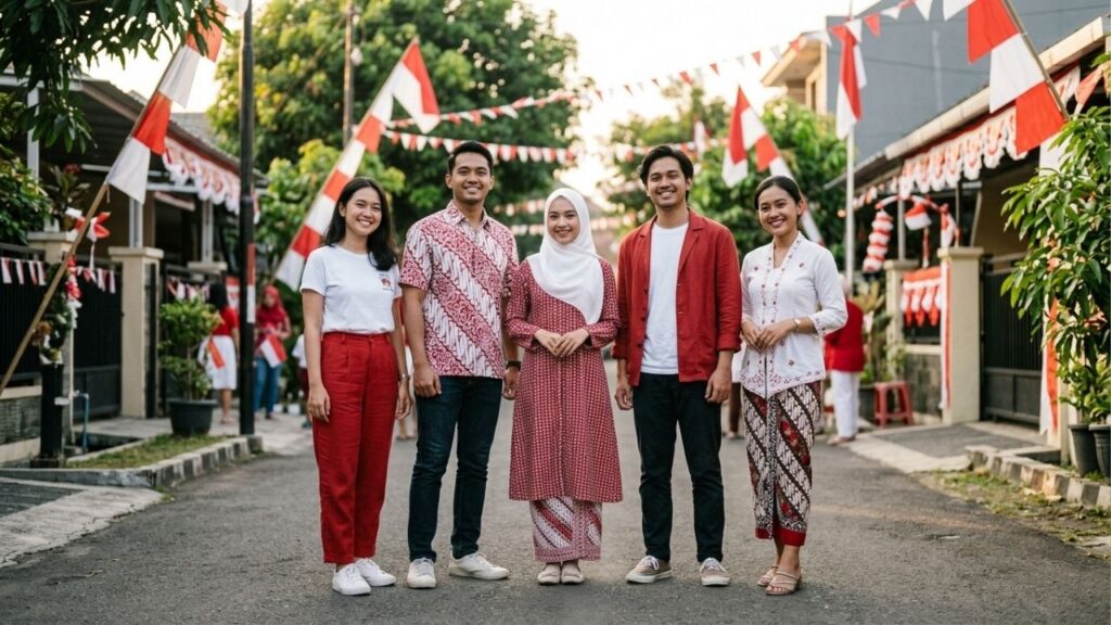 20 Ide Dress Code 17 Agustusan untuk Acara Kantor, Sekolah, dan RTRW